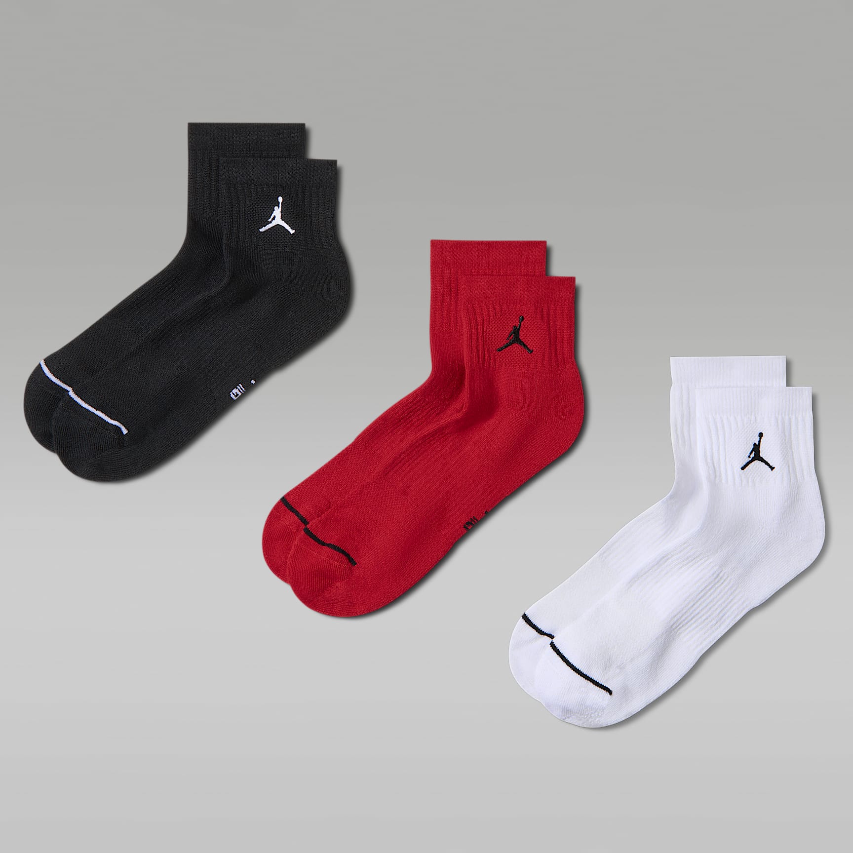 ナイキ ３足セット ジョーダン エアフォース ピナクル NIKE公式】ジョーダン エブリデイ アンクル ソックス (3足).オンライン